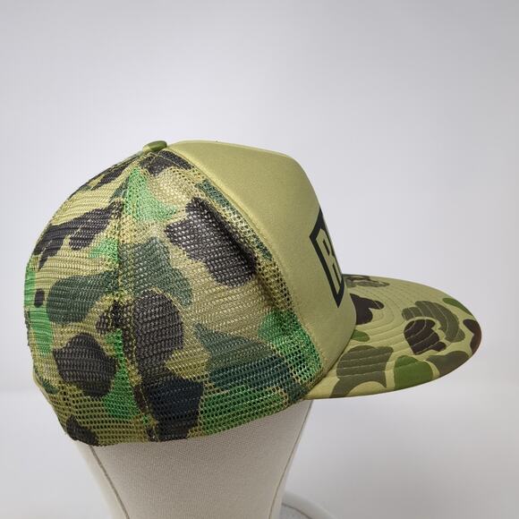 Rayfo Snapback Mesh Back Trucker Hat Multi One Size Camouflage Nissin - Picture 5 of 10